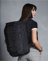 QD568 Quadra Borsone / Zaino 72h Pitch Black 