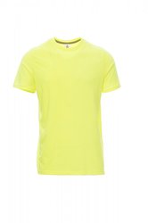 Sunset Fluo Payper T-shirt da uomo girocollo struttura tubolare manica corta 65% poliestere 35% cotone 150gr