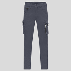 JN1858 James Nicholson Pantaloni da lavoro slim stretch 48% cotone, 36% elastomultiestere, 16% poliammide 170gr 