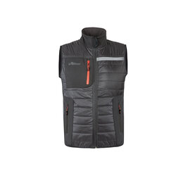 FU278AG WALL Gilet da lavoro multitasche con imbottitura in grafene idrorepellente e traspirante 100% poliestere 110gr