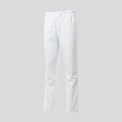 COOK Payper Pantalone uomo con coulisse nell’esterno vita e tasche 58% cotone 42% elastomultiestere 150gr