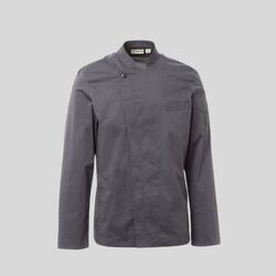 ELITE MESH Payper Giacca da cuoco con collo alla coreana in ripstop di cotone e Lycra® T400® chiusura a doppio petto con bottoni automatici