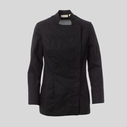 STARRED MESH LADY Payper Giacca da chef da donna con collo alla coreana stretch e traspirante  58% cotone 42% elastomultiestere