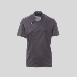 STARLIGHT ULTRAMESH Payper Giacca da chef con collo alla coreana e tessuto a rete su schiena 58% cotone 42% elastomultiestere