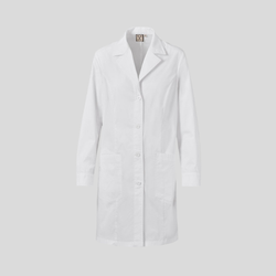 PURITY LADY Payper Camice lungo donna manica lunga con abbottonatura frontale e chiusura polsini con bottoni 58% cotone 14% poliestere 28% elastomultiestere 125gr