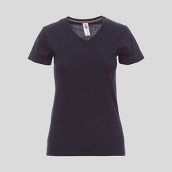 V-Neck Lady Payper T-shirt scollo a V manica corta Regular fit 100% cotone 150gr