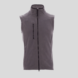 Easy+ Payper Gilet uomo in micropile con zip robusta e taschino sul petto