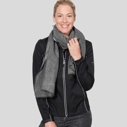 JN1121 James&Nicholson Softshell donna con maniche staccabili leggero elasticizzato senza pile interno 100% poliestere 230gr