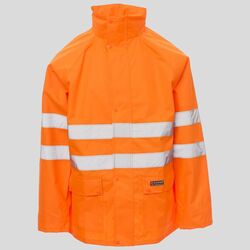 Hurricane Jacket Payper Giacca antipioggia Alta visibilità 100% poliestere spalmato poliuretano 170g