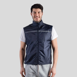 SP502 Sprintex Gilet unisex antivento con inserti catarifrangenti Classic fit 100% poliestere 75gr