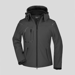 JN1001 James & Nicholson Giacca invernale donna in softshell idrorepellente e antivento