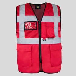 KXEXQ Korntex Gilet ad alta visibilità EN ISO 20471:2013 + A1:2016 Oeko-Tex® e GO/RT 3279