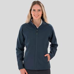 R901F Result Giacca Softshell Donna tessuto ottenuto da bottiglie di plastica PET 